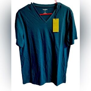 Goodfellow & Co Blue Short Sleeve Tee Medium Tall